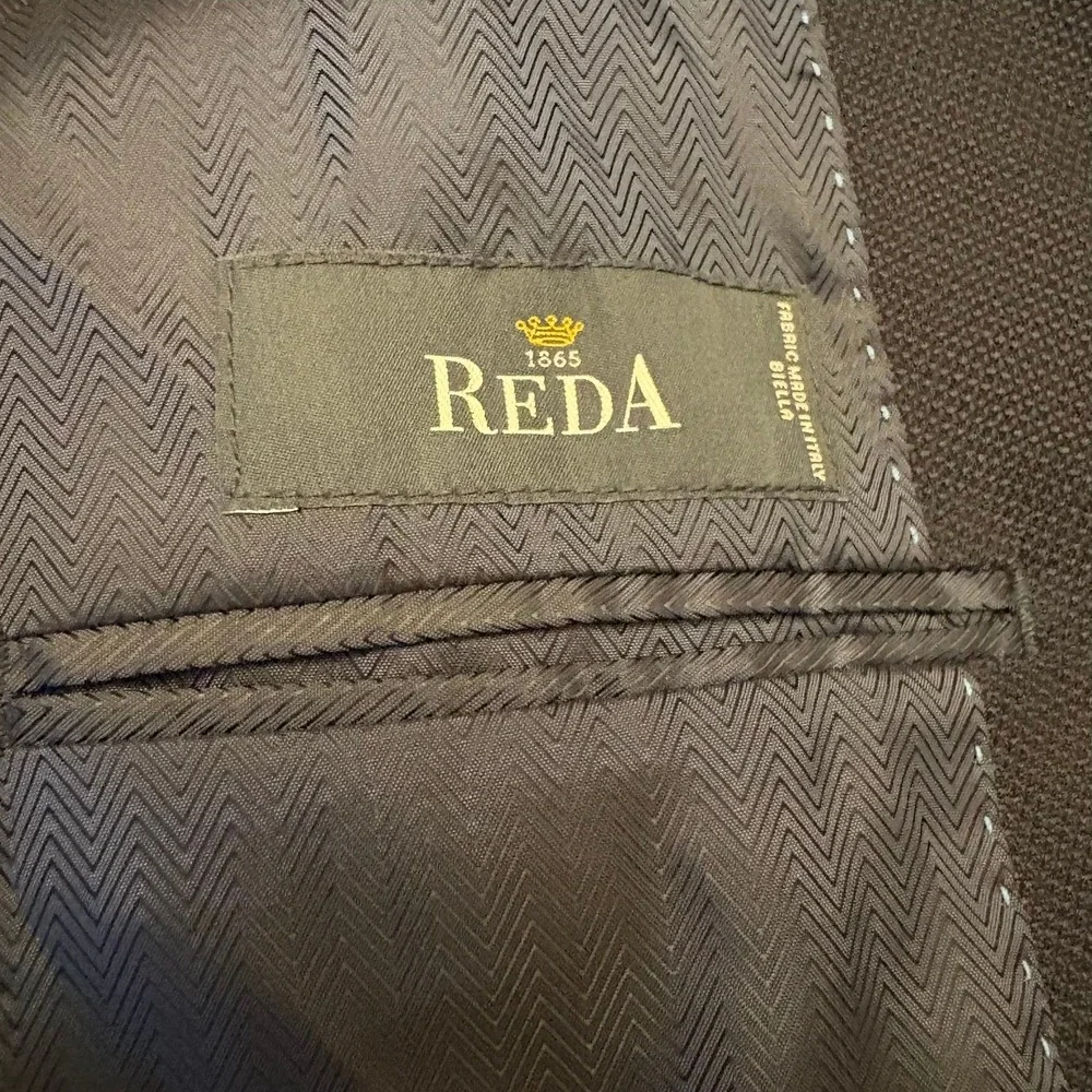 Reda Joseph Abboud Navy Blue Blazer Mens Suit Jacket Business Career Sz 50R